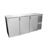 Narrow Door Refrigerated Back Bar Cabinet