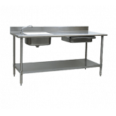 Spec-Master® Series Work Table With Prep Sink