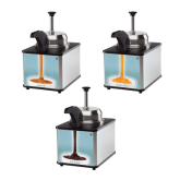 SUPREME™ HOT TOPPING SERVER WITH PUMP & SPOUT WARMER