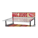 Grill-Max® Hot Dog Roller Grill Sneeze Guard