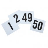 Table Numbers Set