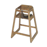 Deluxe Wood High Chair