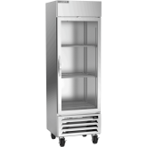 Bottom Mount Reach-In Refrigerator - Single Section-Glass Dr
