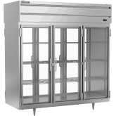 P Series Glass Door Pass-Thru Refrigerator