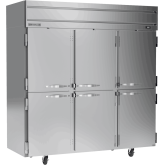 Horizon Top Mount Half Solid Trpl Door Reach-In Refrigerator