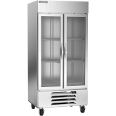 Bottom Mount Reach-In Freezer - Two Section - Glass Door