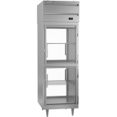 P Series Half Glass Door Pass-Thru Refrigerator
