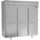 P Series Half Solid Door Pass-Thru Refrigerator