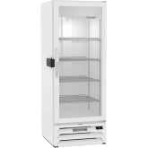 MarketMax IQ Glass Door Merchandiser Freezer in White