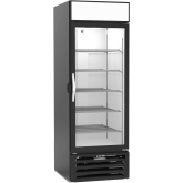 MarketMax IQ Glass Door Merchandiser Refrigerator in Black