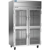 Cross Temp Half Glass Door Reach-In Refrigerator/Freezer