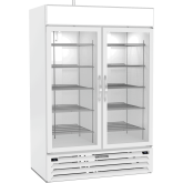 MarketMax Dual-Temp Wine Refrigerator in White