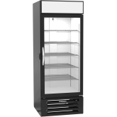 MarketMax IQ Glass Door Merchandiser Freezer in Black