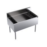 ROYAL SERIES 24'' X 42'' DEEP STYLE ICE BIN WITH COLD PLATE
