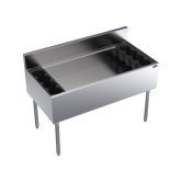 ROYAL SERIES 24'' X 48'' ICE BIN WITH COLD PLATE