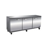 IKON Series Undercounter Freezer, three-section, 71-7/10