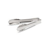 Heavy-Duty One-Piece Stainless Steel Tongs