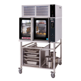 HVH-100E Single Electric Hydrovection Oven Helix with Hoodin
