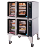 HVH-100E Double Electric Hydrovection Oven with Helix Techno