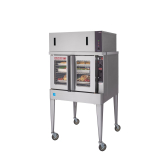 ZEPHAIRE-200-E Single Electric Convection Oven with Hoodini