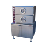 Gas Large Capacity Steamer, 2 Compartments, 36