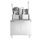 Electric Boiler with Two 10 Gallon Kettle, 24kW