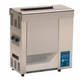 Vertical Contact Toaster with two-sided heated platen